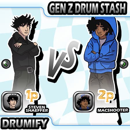 Steven Shaeffer & Macshooter - Gen Z Drum Stash cover art
